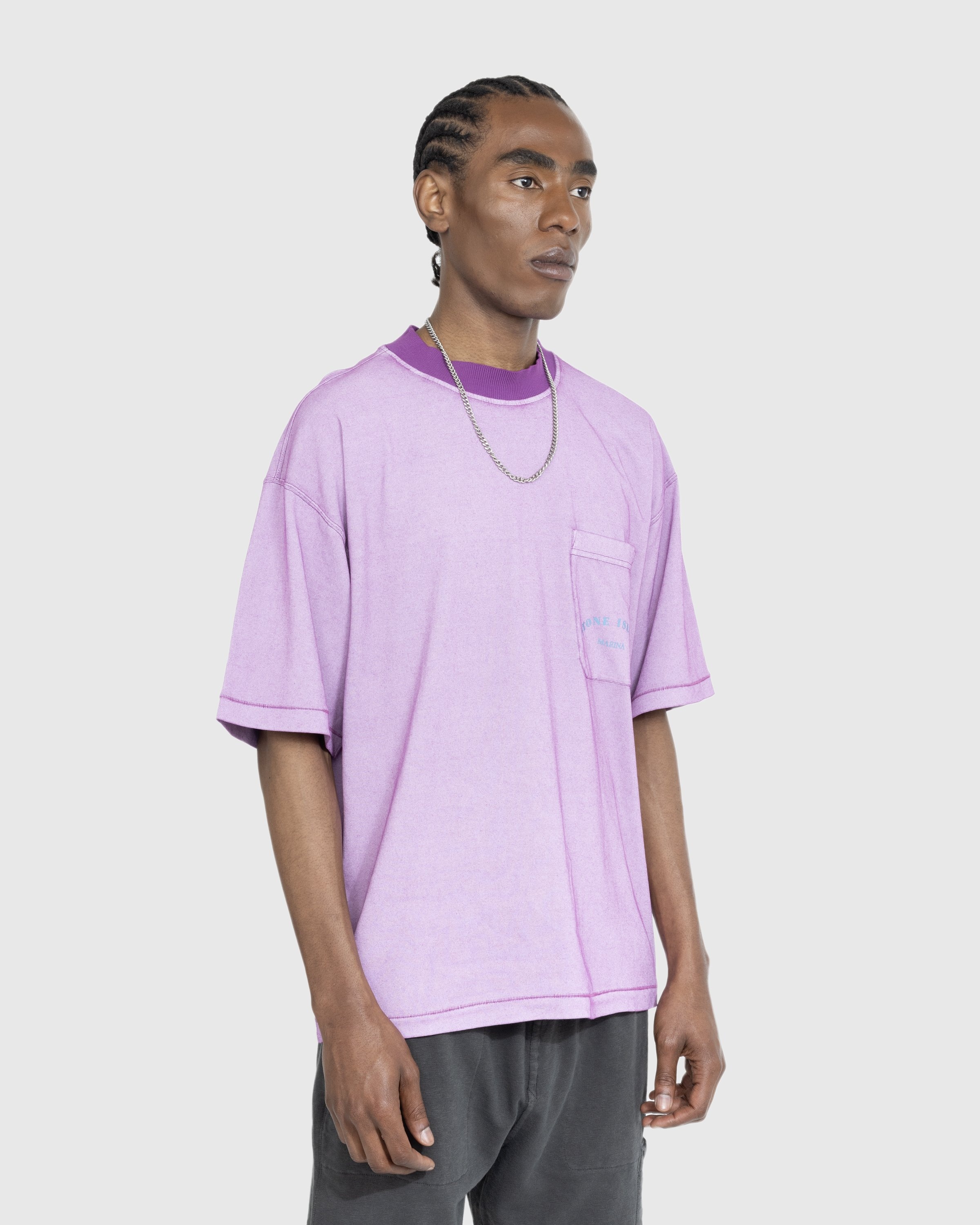 Stone Island – T-Shirt Pink 216X4 | Highsnobiety Shop